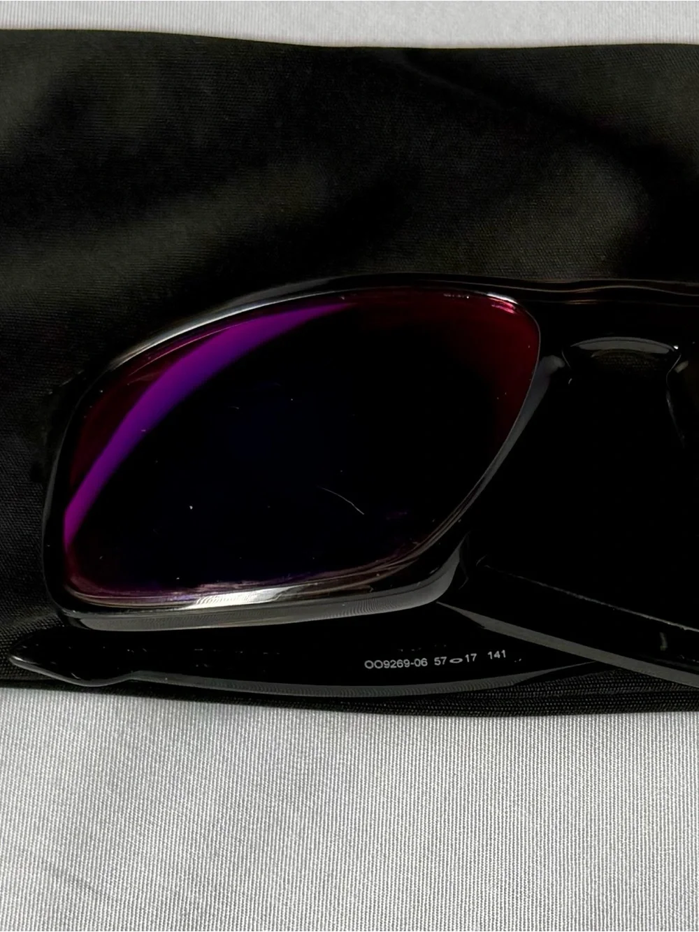 Oakley Polarized Sunglasses with Purple Mirrored Lenses